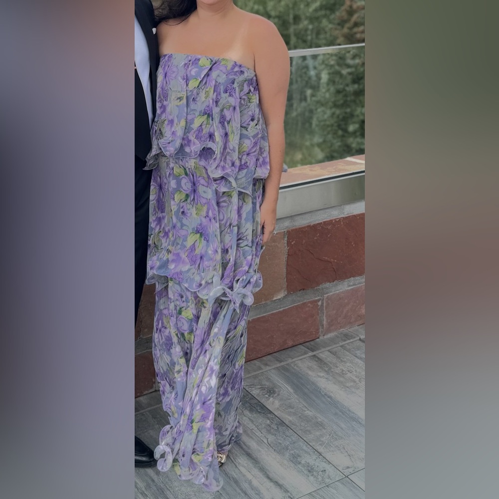ELLIATT Milena Maxi Dress in Fog Lilac (LG)